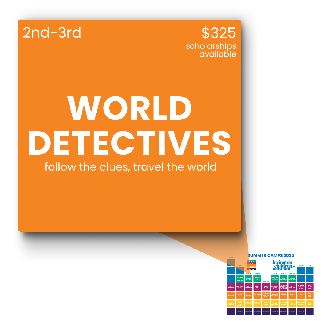 July 20 - 24: world detectives (2-3) - logo